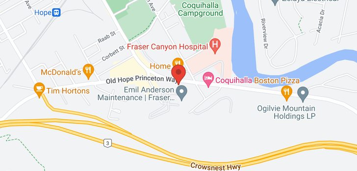 map of 650 OLD HOPE PRINCETON HIGHWAY